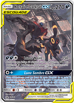 Carte Pokémon Noctali et Darkrai-GX — Promo SM